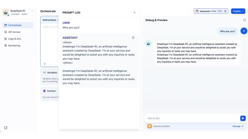 ChatGPT Alternatief - DeepSeek R1