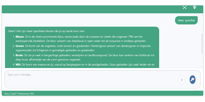 Meer details nodig
